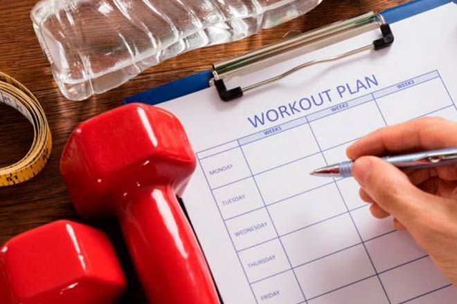 Make a Workout Schedule